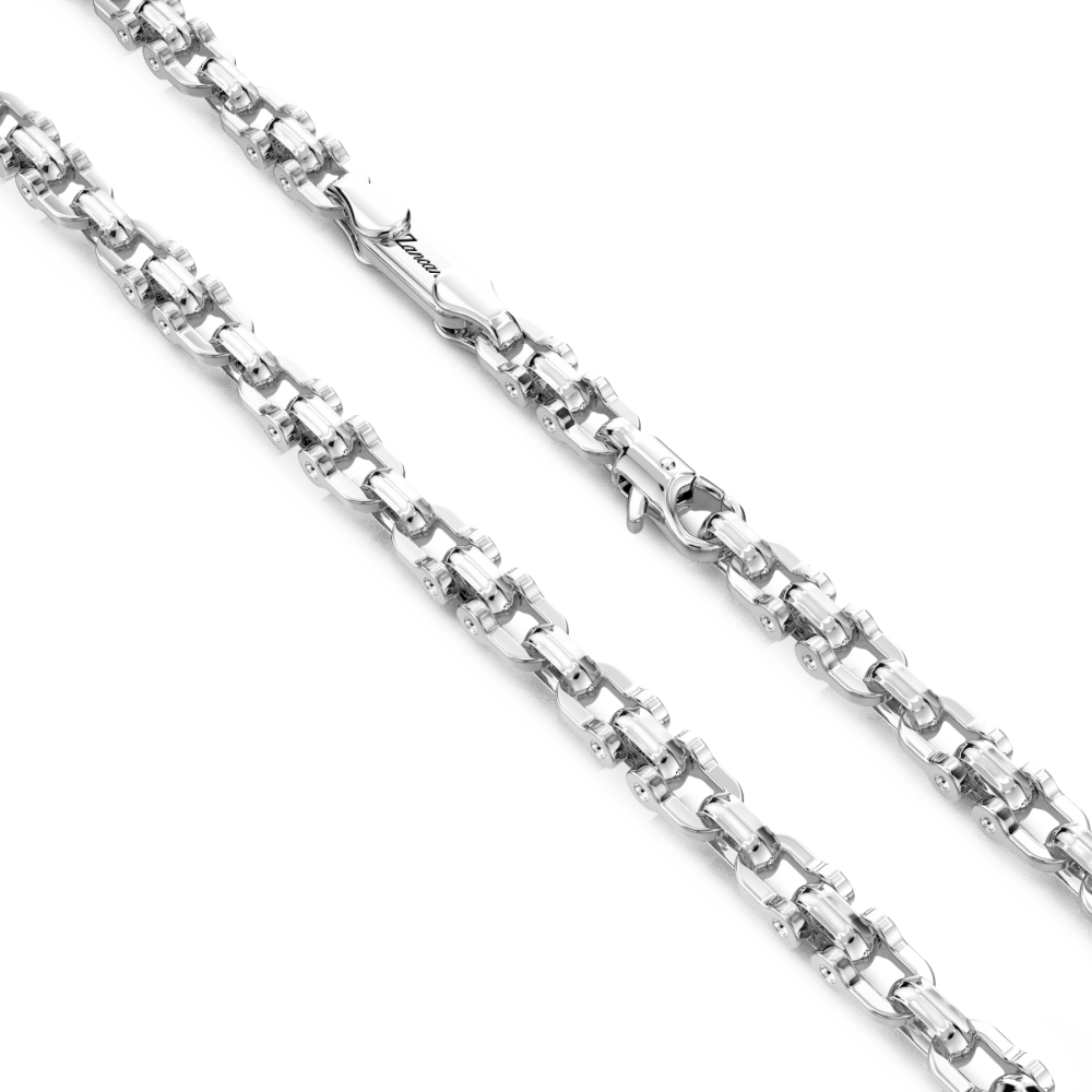 Zancan Collana Zancan Solo Maglia In Argento