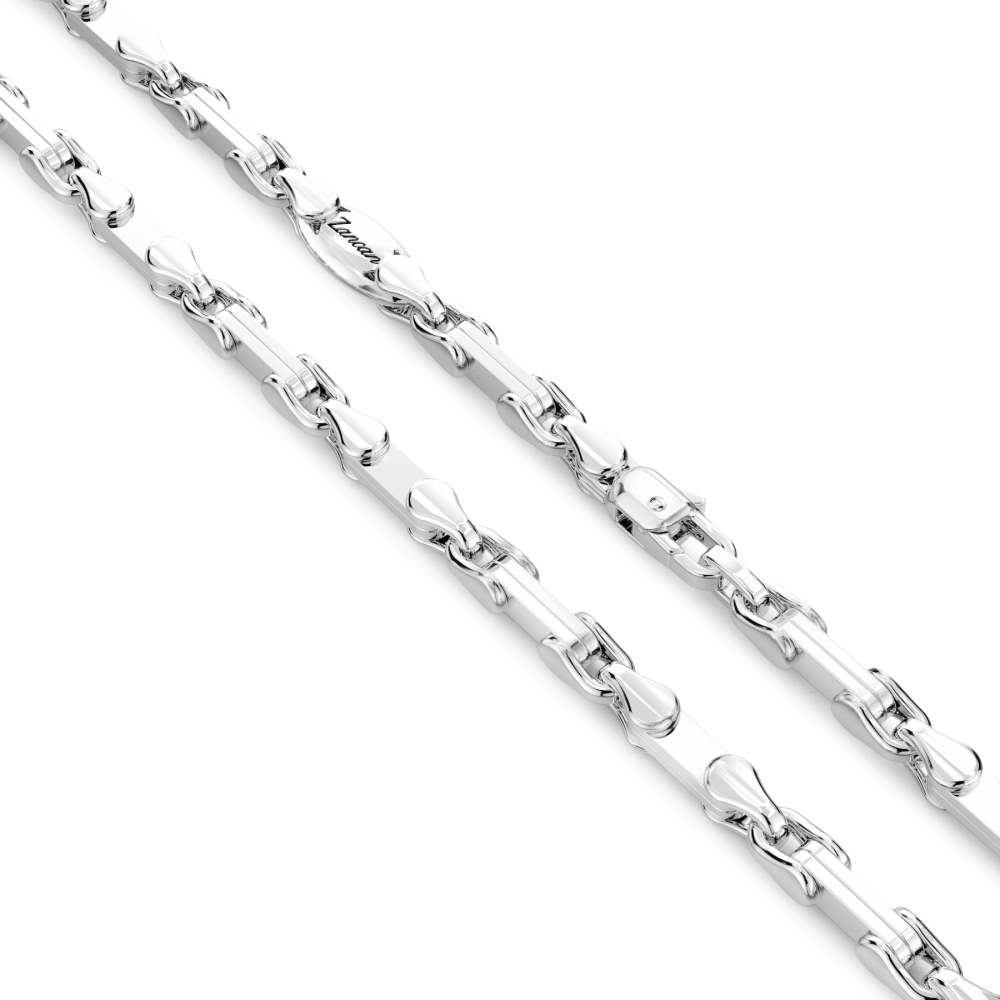 Zancan Collana Zancan Solo Maglia In Argento