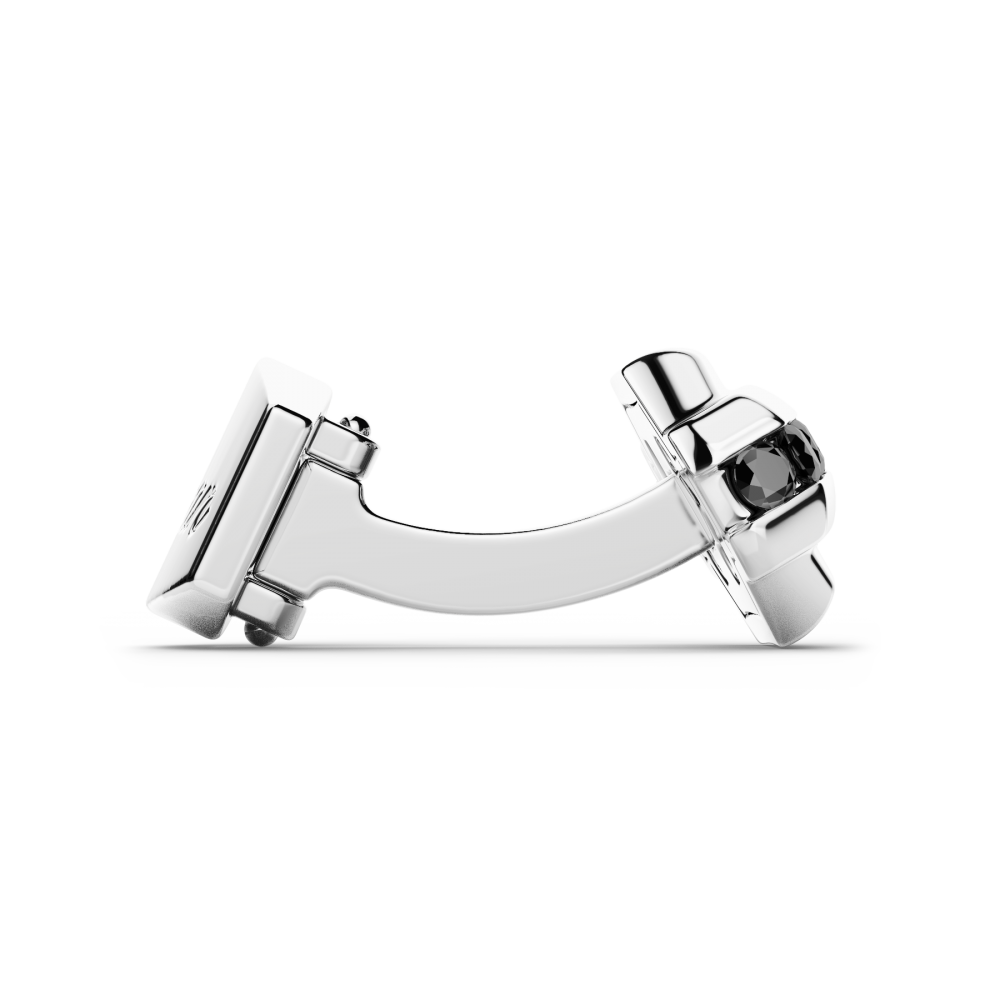 Zancan Gemelli Zancan In Argento Con Pietre Nere