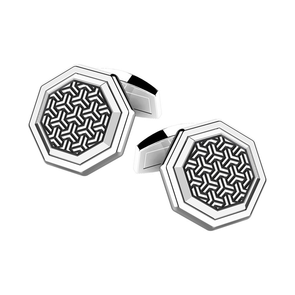 Zancan Gemelli Zancan in argento ottagonali