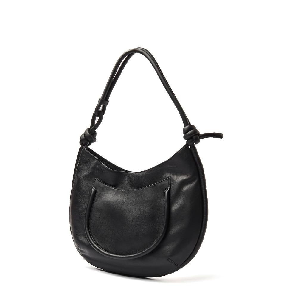 Zanellato BORSA DEMì LARGE IN PELLE LISCIA BLACK NERO | Zanellato