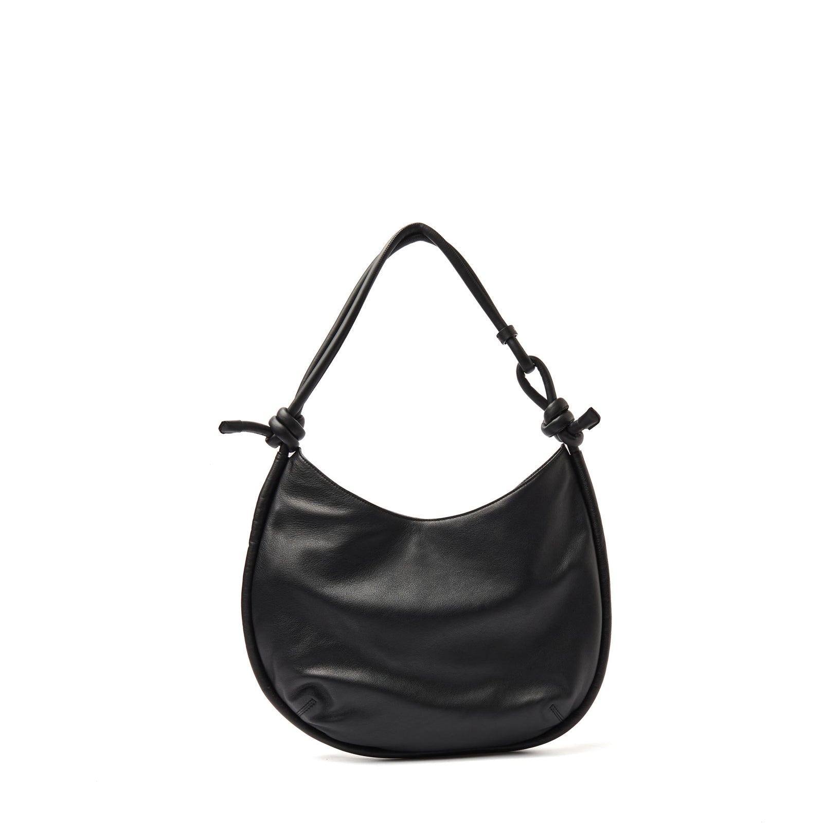 Zanellato BORSA DEMì SMALL IN PELLE LISCIA BLACK NERO | Zanellato