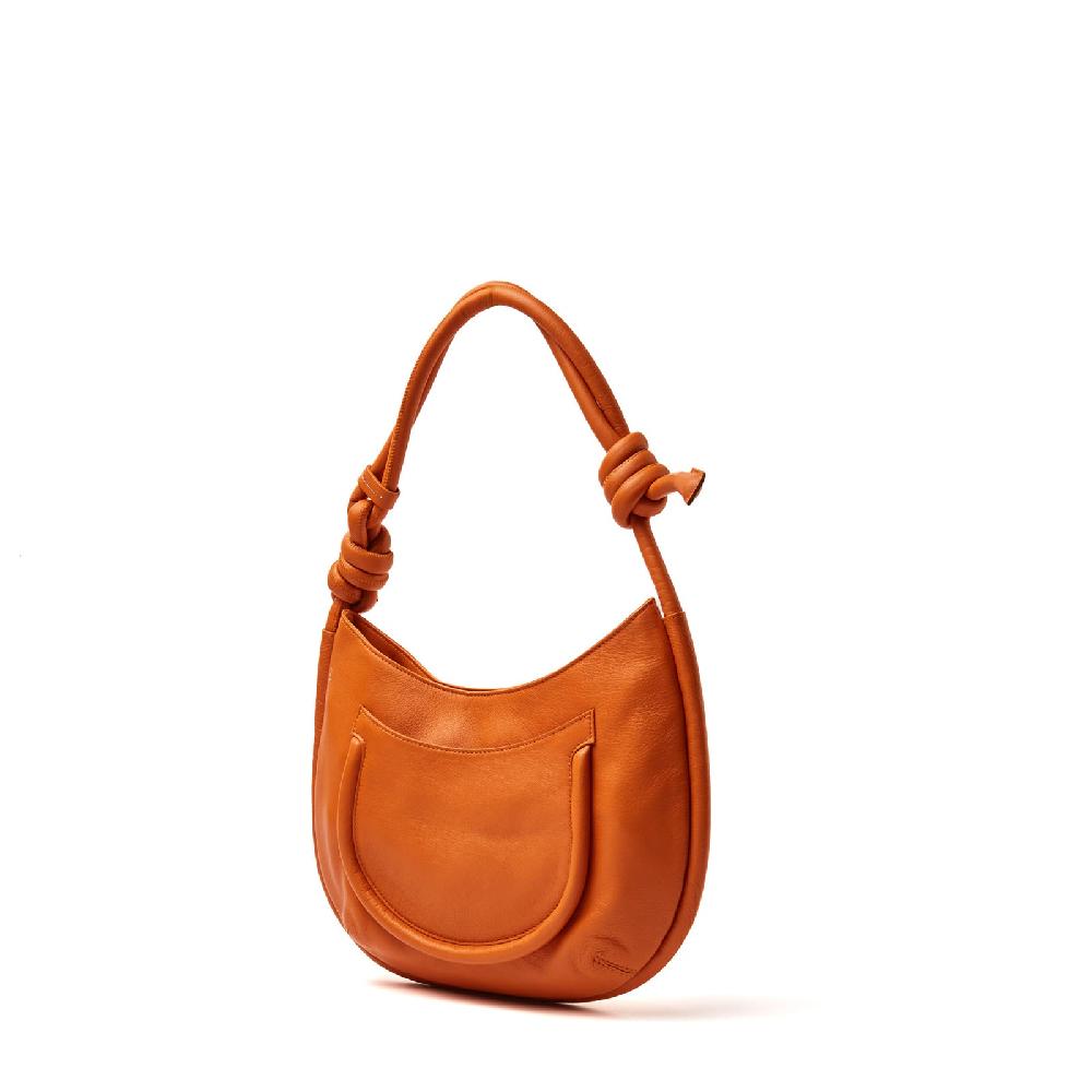 Zanellato BORSA DEMì SMALL IN PELLE LISCIA ORANGE NOTO | Zanellato