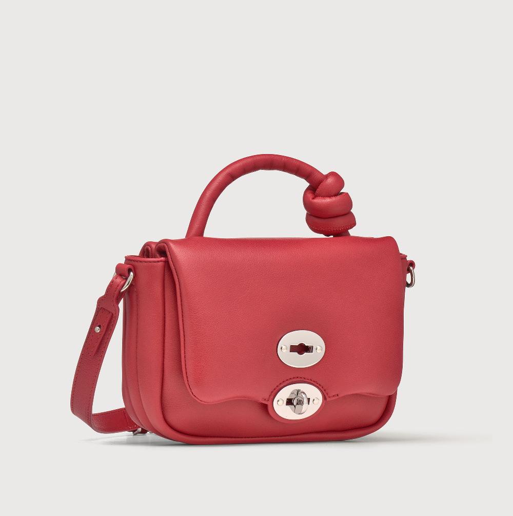 Zanellato BORSA ELLA SOFT SMALL IN PELLE LISCIA RED VALTELLINA | Zanellato