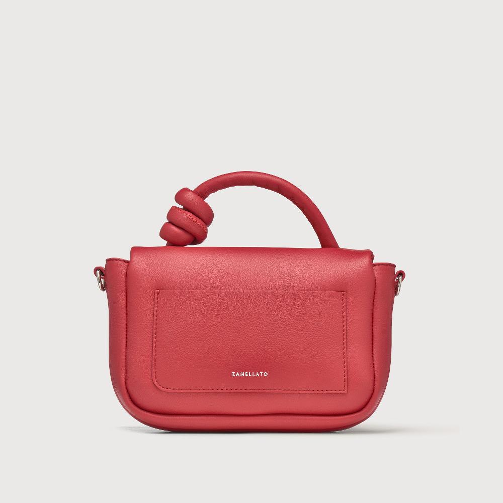 Zanellato BORSA ELLA SOFT SMALL IN PELLE LISCIA RED VALTELLINA | Zanellato