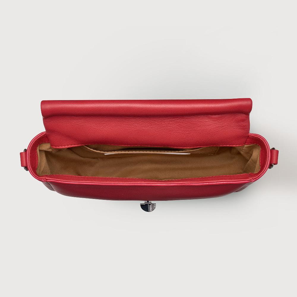 Zanellato BORSA ELLA SOFT SMALL IN PELLE LISCIA RED VALTELLINA | Zanellato