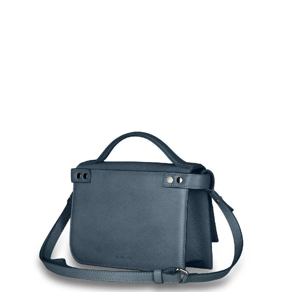 Zanellato BORSA ELLA UNICA IN PELLE LISCIA BLUE ATMOSFERA | Zanellato