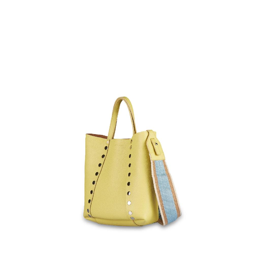 Zanellato BORSA MORETTA SMALL IN PELLE MARTELLATA GIALLO TUSCAN | Zanellato