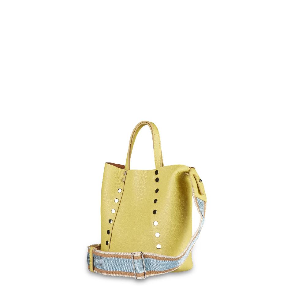 Zanellato BORSA MORETTA SMALL IN PELLE MARTELLATA GIALLO TUSCAN | Zanellato