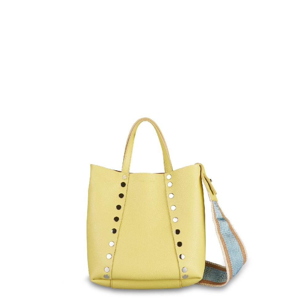 Zanellato BORSA MORETTA SMALL IN PELLE MARTELLATA GIALLO TUSCAN | Zanellato