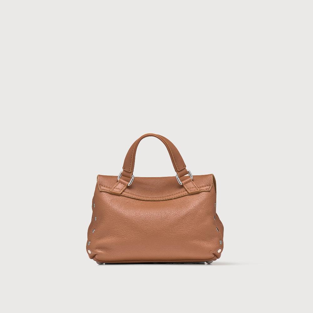 Zanellato BORSA POSTINA® BABY IN PELLE LISCIA BEIGE GENCO | Zanellato