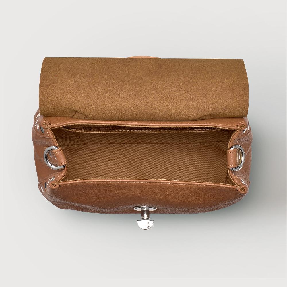 Zanellato BORSA POSTINA® BABY IN PELLE LISCIA BEIGE GENCO | Zanellato