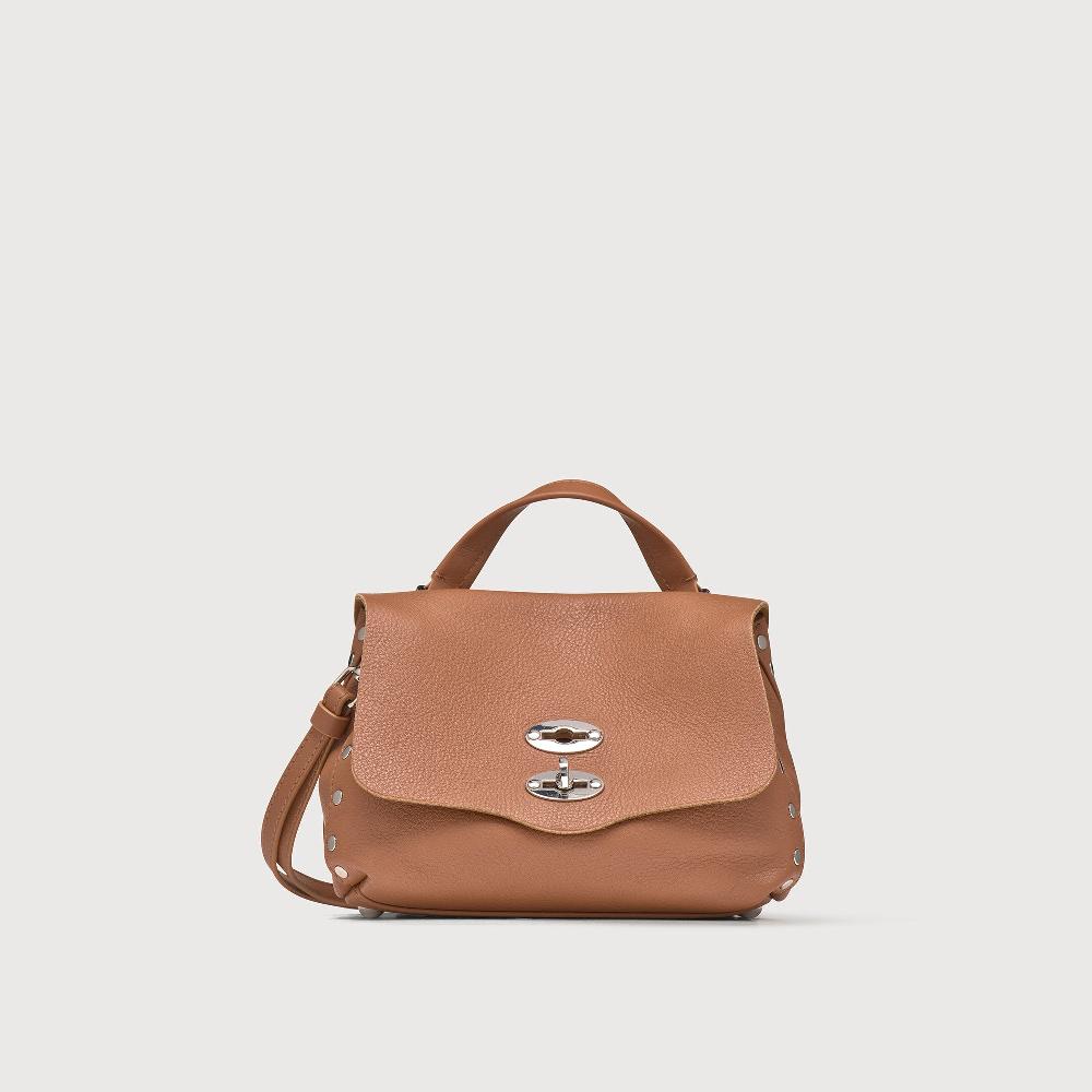 Zanellato BORSA POSTINA® BABY IN PELLE LISCIA BEIGE GENCO | Zanellato