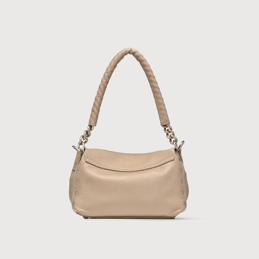 Zanellato BORSA POSTINA® BABY IN PELLE LISCIA GREY SASSONE | Zanellato