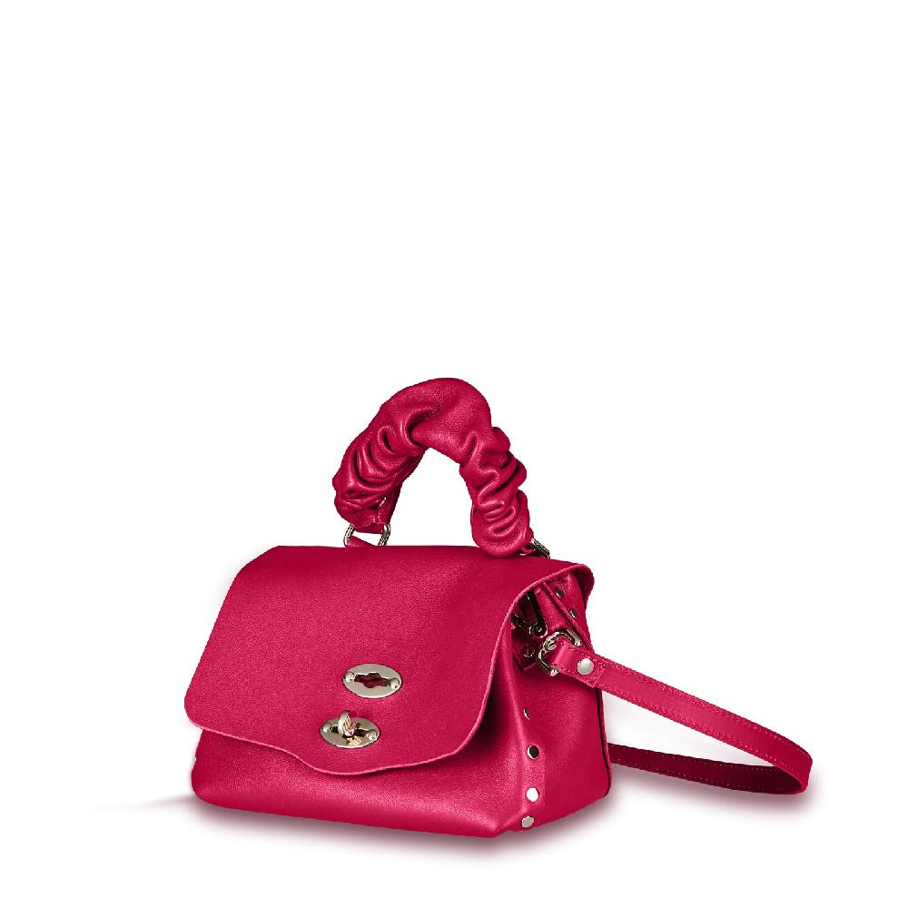 Zanellato BORSA POSTINA® BABY IN PELLE LISCIA ROSE ORCHIDEA | Zanellato