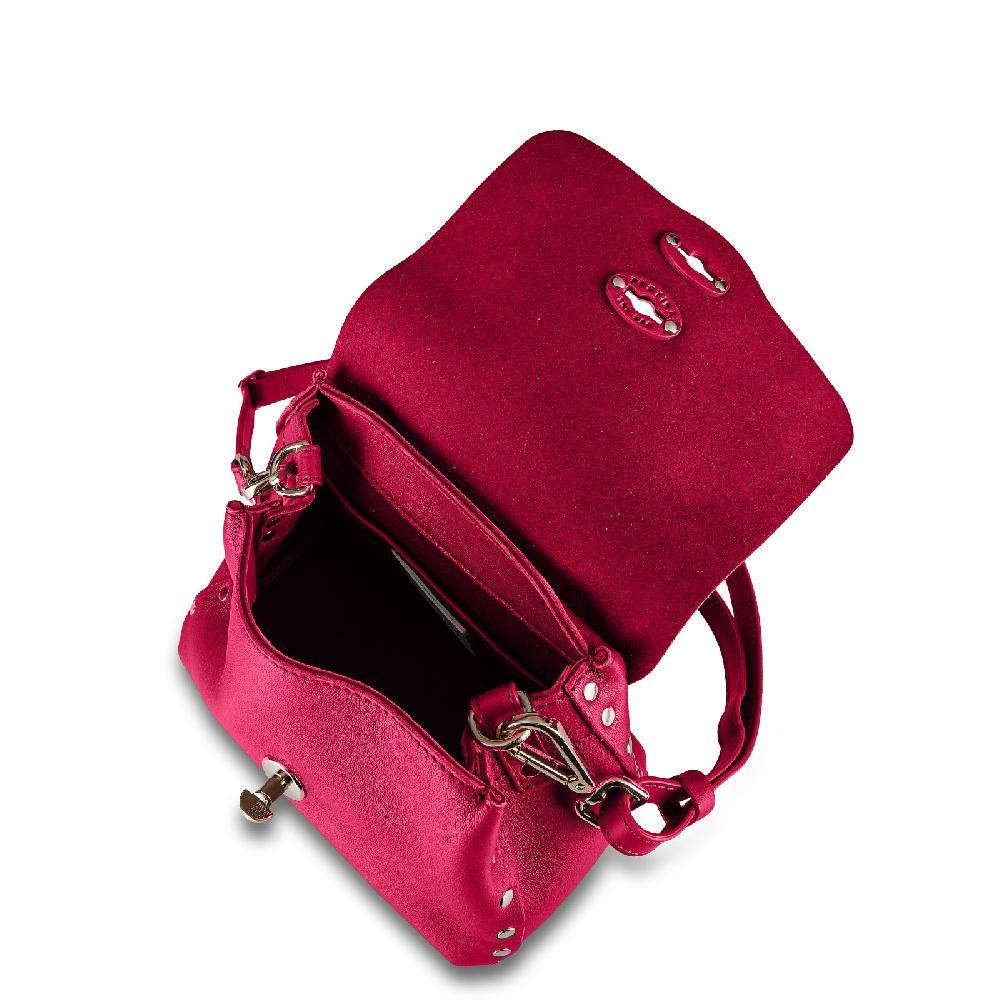 Zanellato BORSA POSTINA® BABY IN PELLE LISCIA ROSE ORCHIDEA | Zanellato