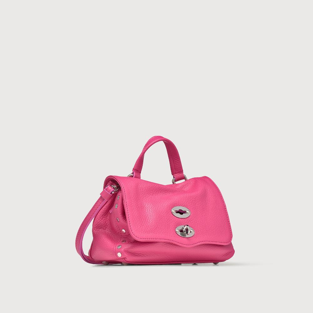 Zanellato BORSA POSTINA® BABY IN PELLE MARTELLATA PINK ORCHIDEA | Zanellato