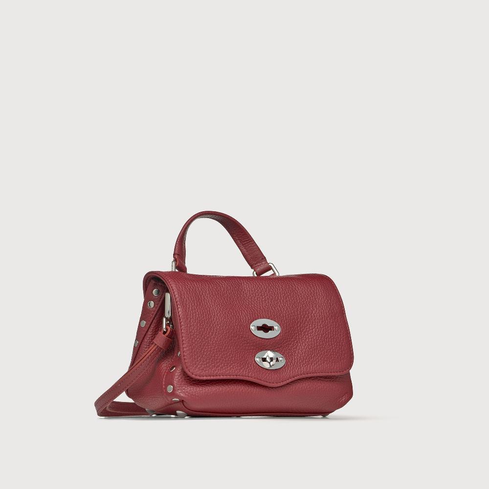 Zanellato BORSA POSTINA® BABY IN PELLE MARTELLATA RED OPERA | Zanellato