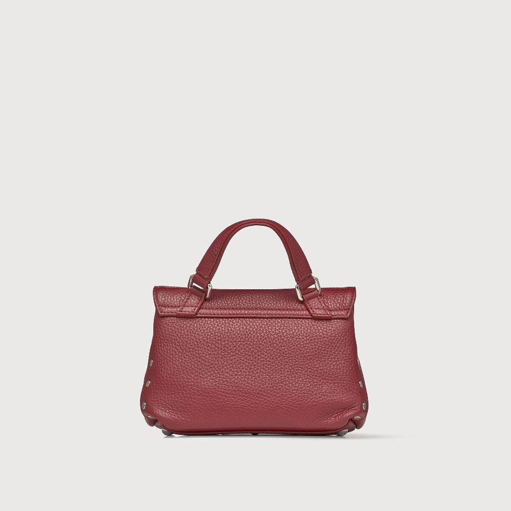Zanellato BORSA POSTINA® BABY IN PELLE MARTELLATA RED OPERA | Zanellato
