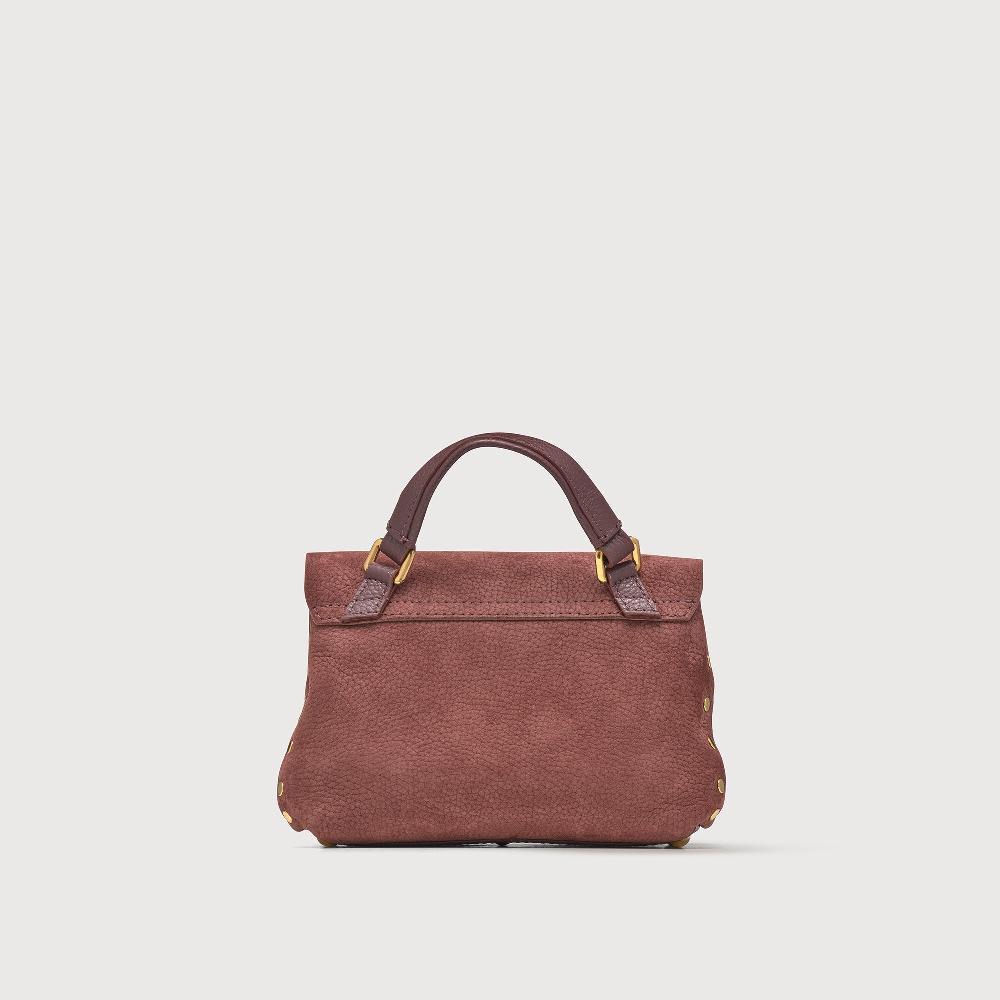 Zanellato BORSA POSTINA® BABY IN PELLE NABUK RED BARBERA | Zanellato