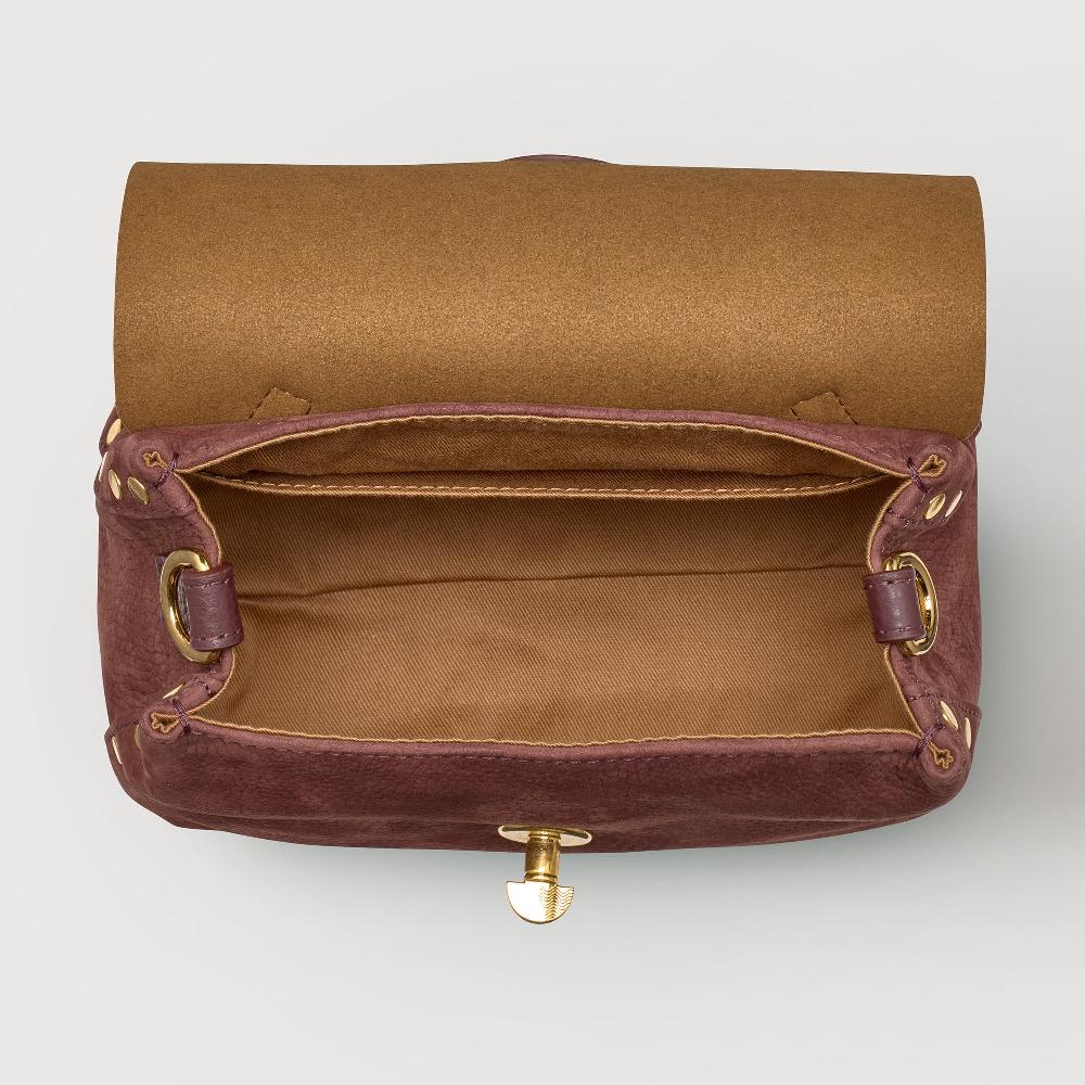 Zanellato BORSA POSTINA® BABY IN PELLE NABUK RED BARBERA | Zanellato