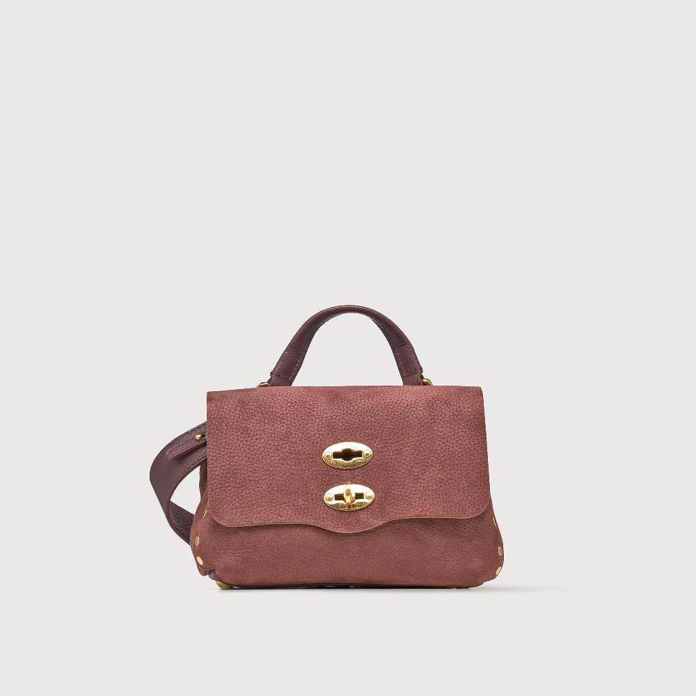 Zanellato BORSA POSTINA® BABY IN PELLE NABUK RED BARBERA | Zanellato