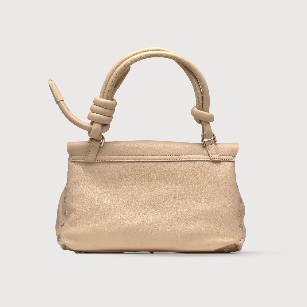 Zanellato BORSA POSTINA® SMALL IN PELLE LISCIA BEIGE BLOOM | Zanellato