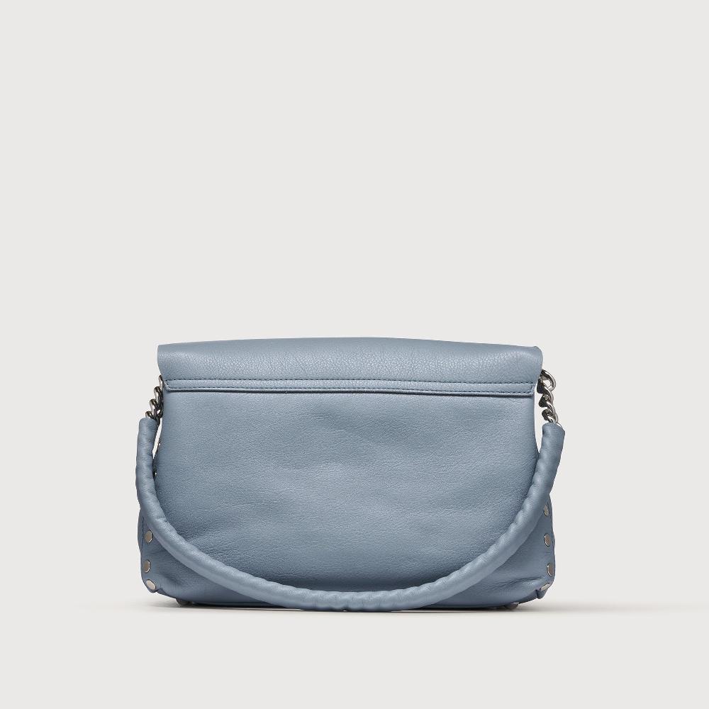 Zanellato BORSA POSTINA® SMALL IN PELLE LISCIA BLUE GRAN LAGUNA | Zanellato
