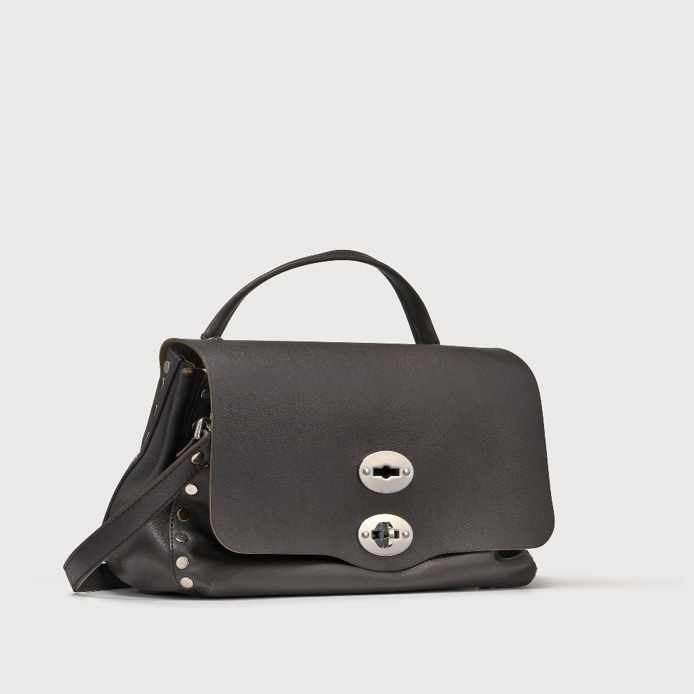 Zanellato BORSA POSTINA® SMALL IN PELLE LISCIA BROWN CORRETTO | Zanellato