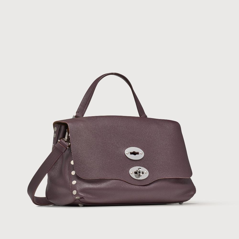Zanellato BORSA POSTINA® SMALL IN PELLE LISCIA BROWN SANZENO | Zanellato