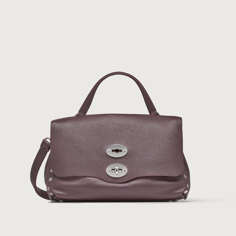 Zanellato BORSA POSTINA® SMALL IN PELLE LISCIA BROWN SANZENO | Zanellato