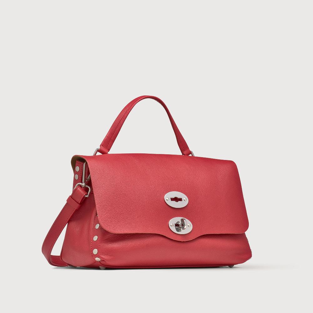 Zanellato BORSA POSTINA® SMALL IN PELLE LISCIA RED VALTELLINA | Zanellato