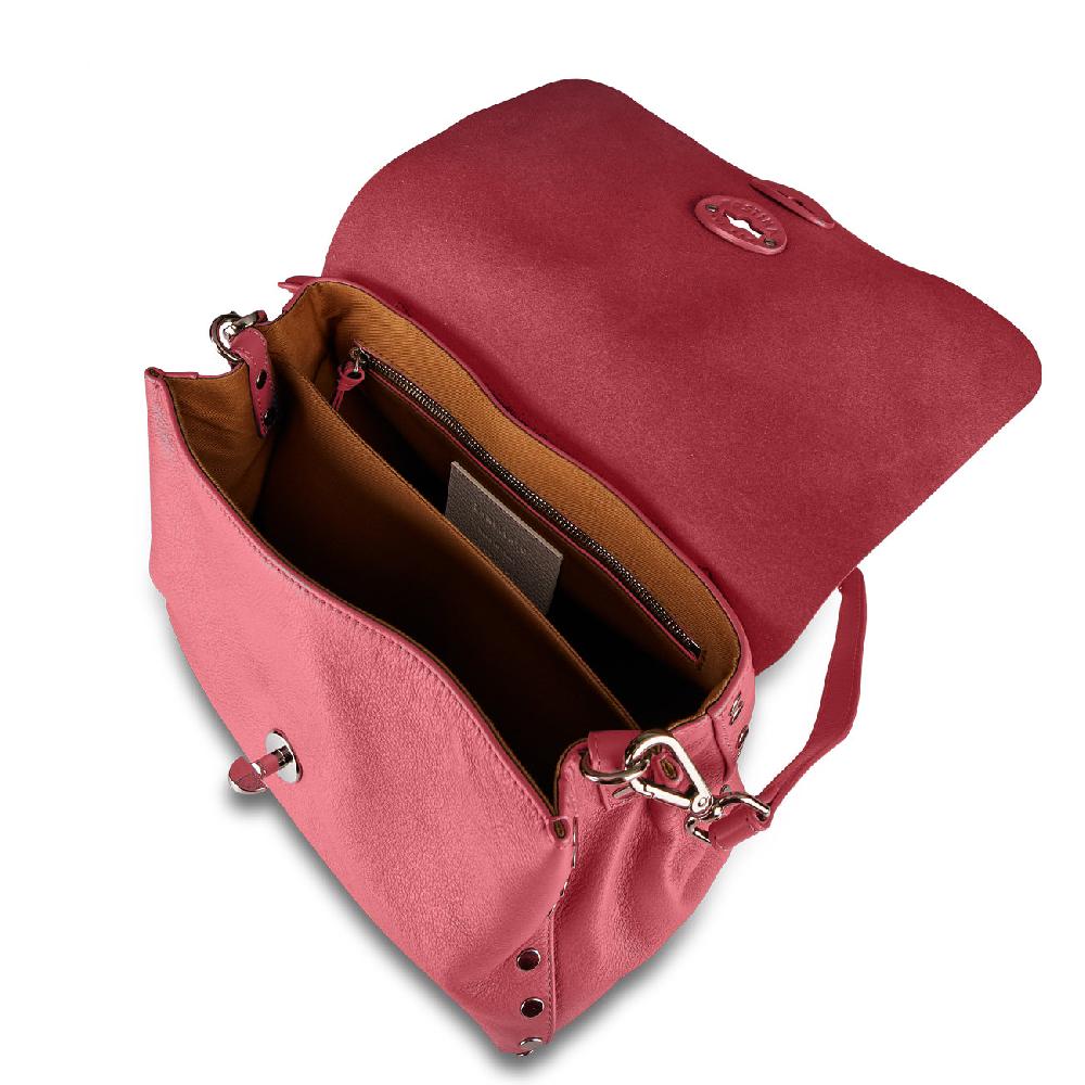 Zanellato BORSA POSTINA® SMALL IN PELLE LISCIA ROSE GUARANA' | Zanellato