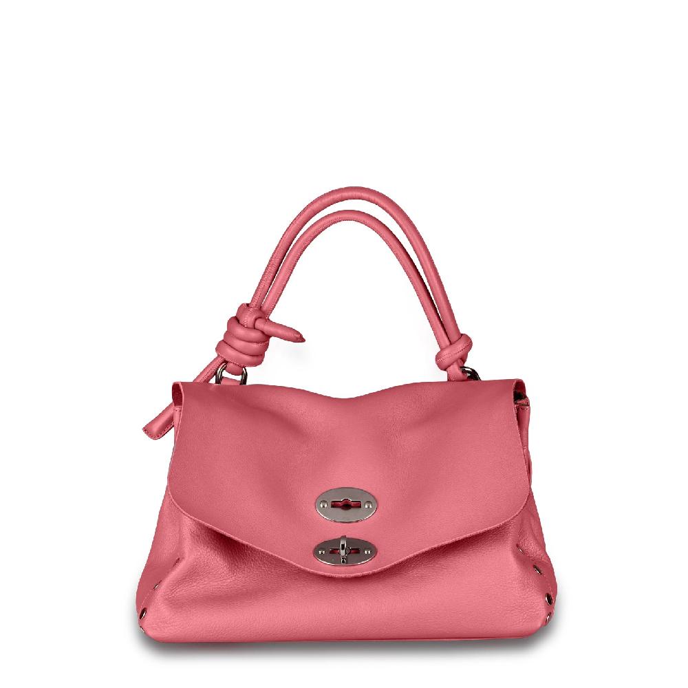 Zanellato BORSA POSTINA® SMALL IN PELLE LISCIA ROSE GUARANA' | Zanellato