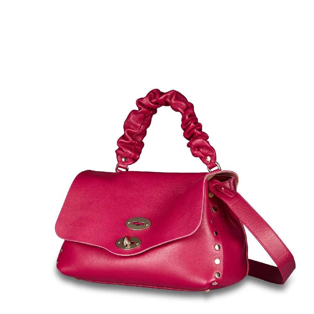 Zanellato BORSA POSTINA® SMALL IN PELLE LISCIA ROSE ORCHIDEA | Zanellato