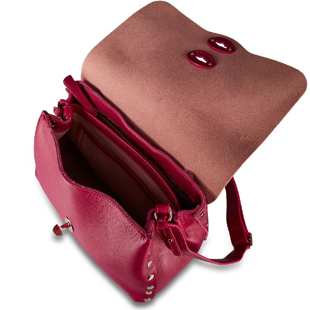 Zanellato BORSA POSTINA® SMALL IN PELLE LISCIA ROSE ORCHIDEA | Zanellato