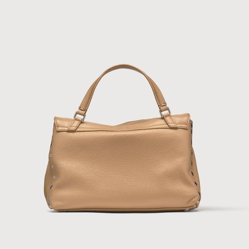 Zanellato BORSA POSTINA® SMALL IN PELLE MARTELLATA CAPPUCCINO | Zanellato