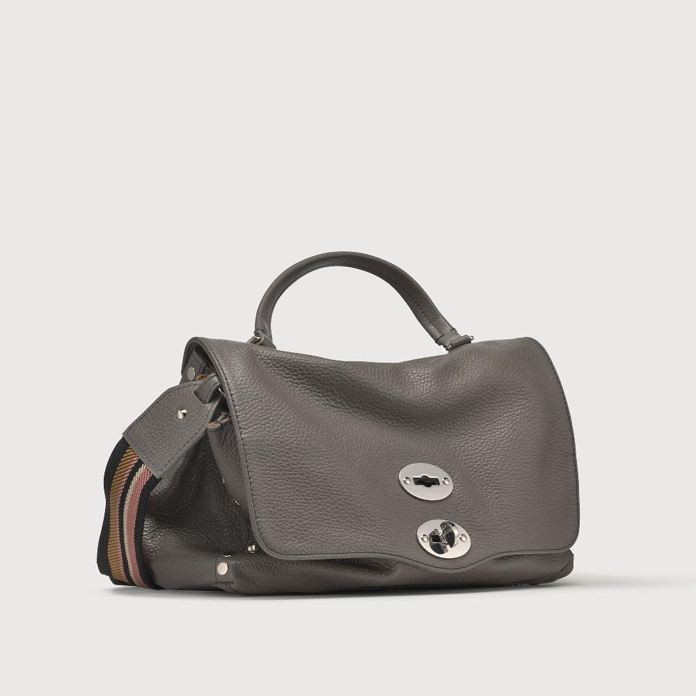 Zanellato BORSA POSTINA® SMALL IN PELLE MARTELLATA MONTEBIANCO | Zanellato