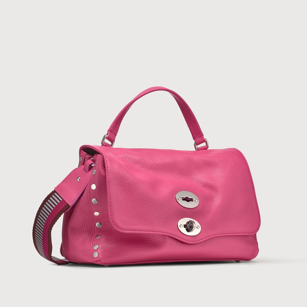 Zanellato BORSA POSTINA® SMALL IN PELLE MARTELLATA PINK ORCHIDEA | Zanellato