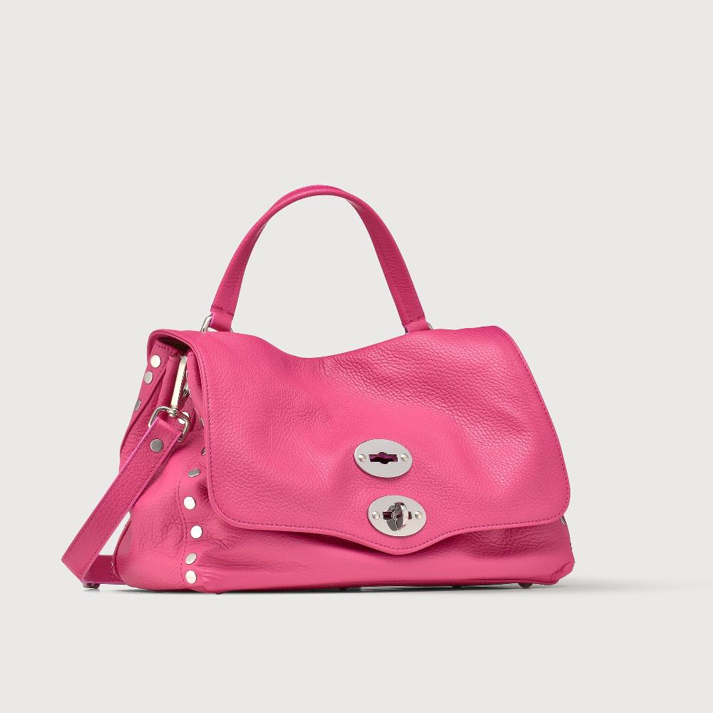 Zanellato BORSA POSTINA® SMALL IN PELLE MARTELLATA PINK ORCHIDEA | Zanellato