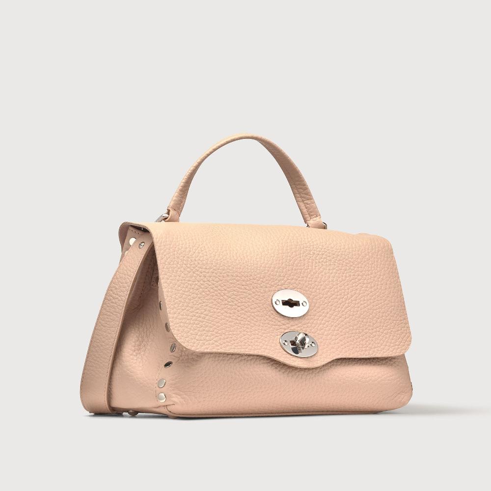 Zanellato BORSA POSTINA® SMALL IN PELLE MARTELLATA PINK ROSATELLO | Zanellato