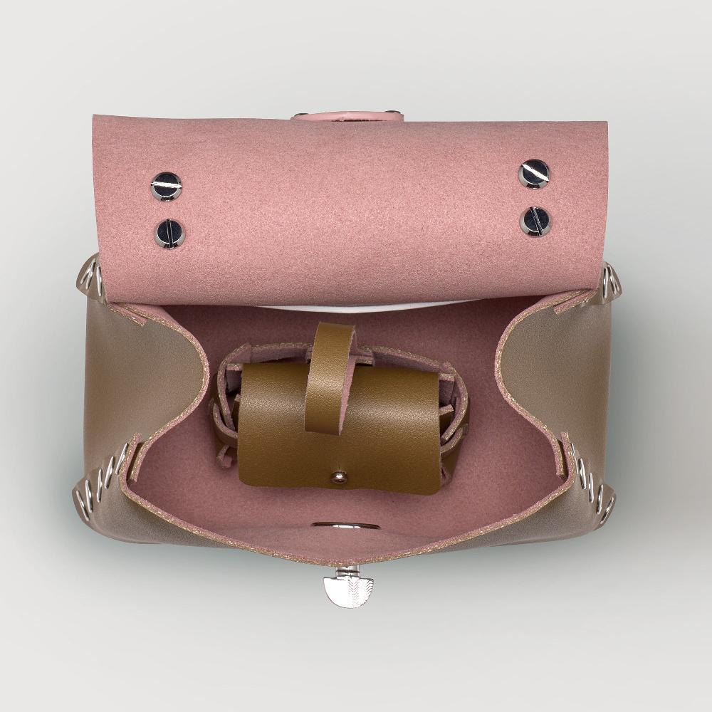 Zanellato BORSA POSTINA® SUPER BABY IN PELLE RIGENERATA GREEN PANTELLERIA | Zanellato