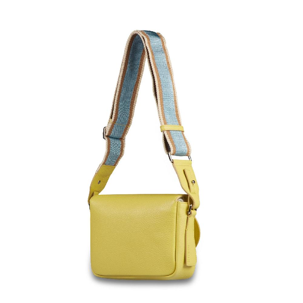 Zanellato BORSA TINA SMALL IN PELLE MARTELLATA GIALLO TUSCAN | Zanellato