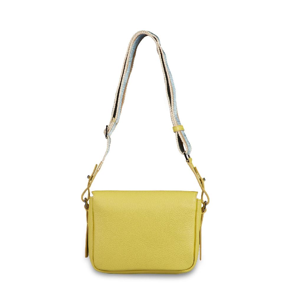 Zanellato BORSA TINA SMALL IN PELLE MARTELLATA GIALLO TUSCAN | Zanellato
