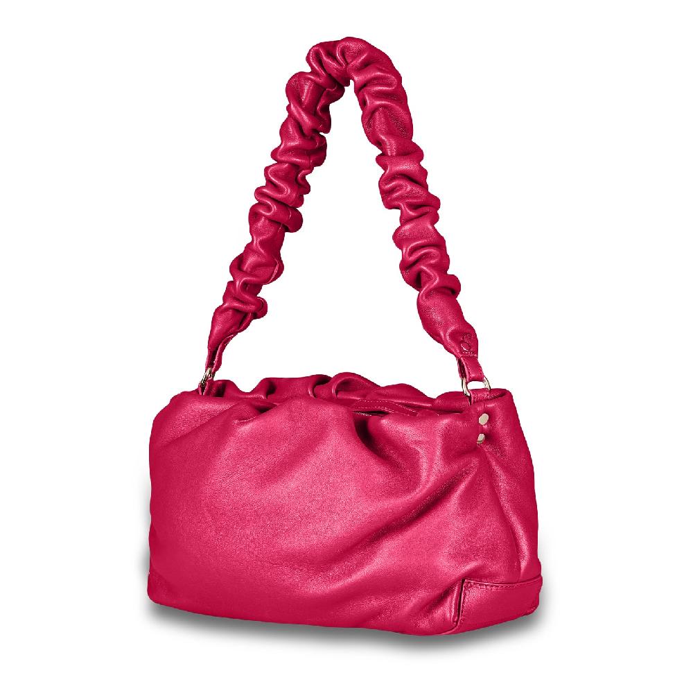 Zanellato BORSA TULIPA UNICA IN PELLE LISCIA ROSE ORCHIDEA | Zanellato