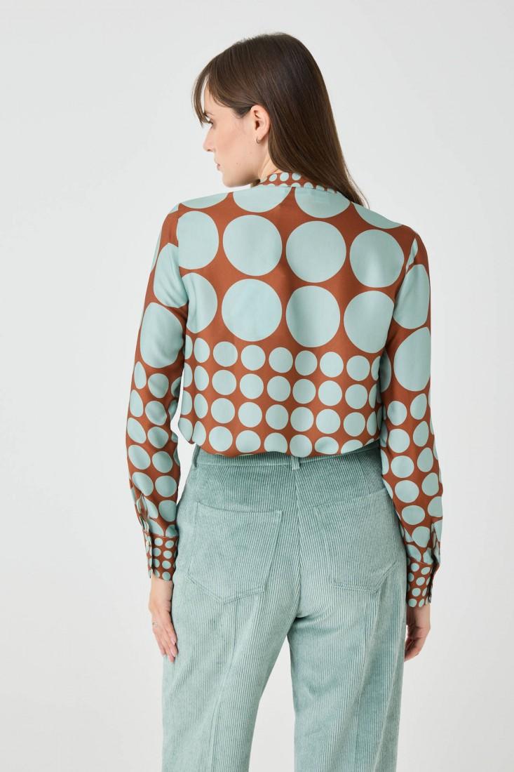 Zanetti 1965 Blusa Con Stampa Geometrica