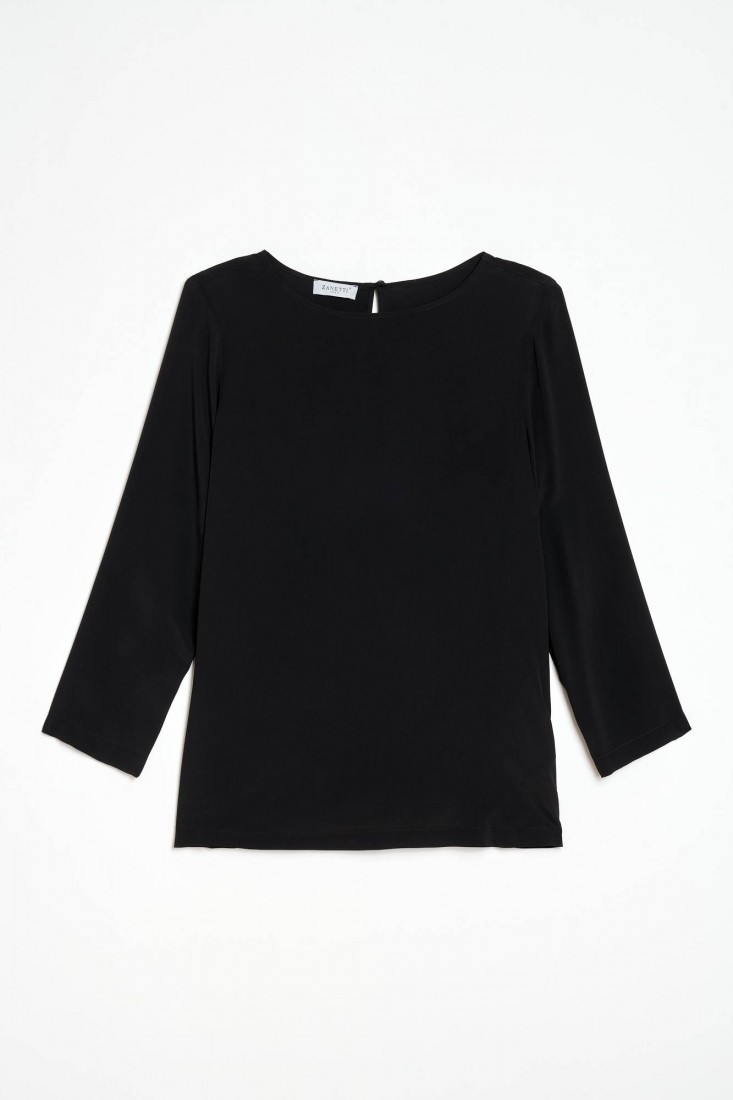 Zanetti 1965 Blusa In Misto Seta ZOE