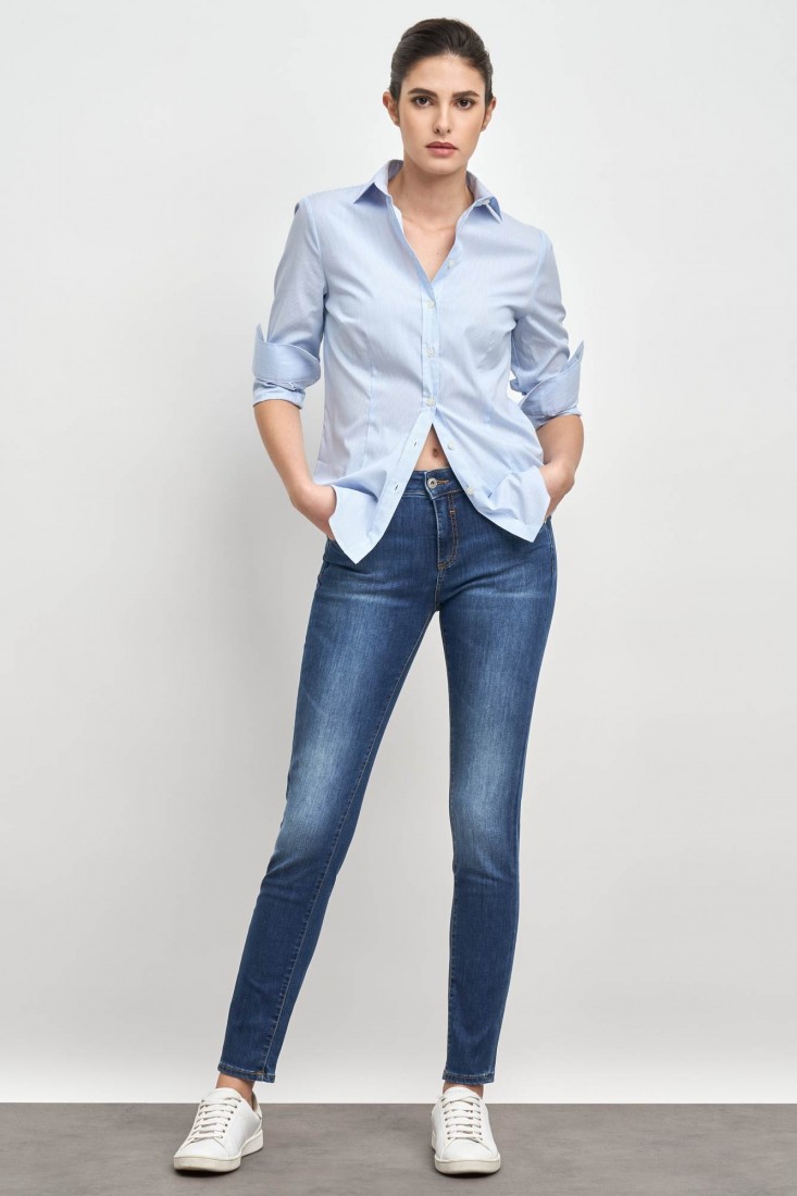 Zanetti 1965 Camicia A Righe CATHY