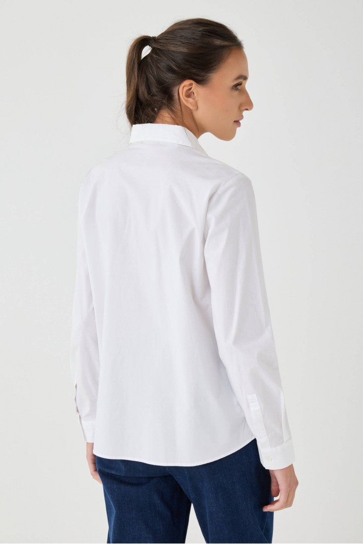 Zanetti 1965 Camicia Con Applicazione Floreale