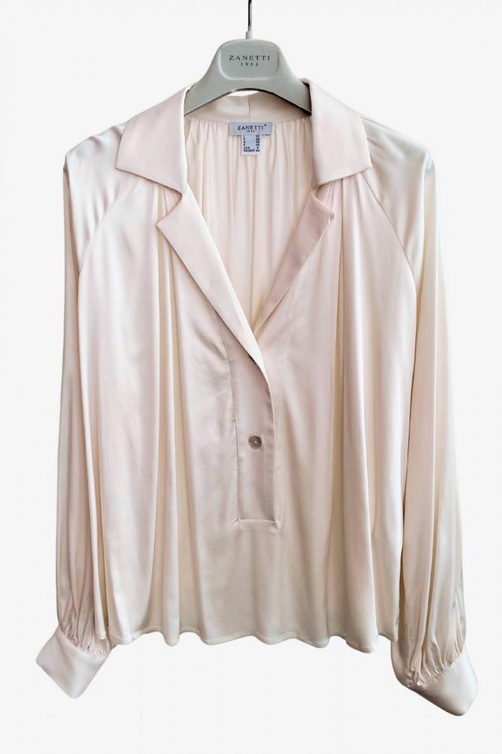 Zanetti 1965 Camicia Con Collo Revers